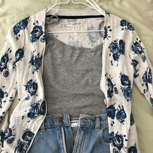 Floral cardigan